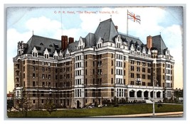 CPR Empress Hotel Victoria British Columbia Canada UNP DB Postcard N22 - £3.91 GBP