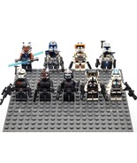 9pcs Star Wars Ahsoka Clone Force 99 Commander Cody Rex Jesse Echo Minif... - $24.60 CAD