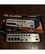 M-AUDIO M-TRACK QUAD 4IN 4OUT 24bit - 44.1/48/88.2/96kHz USB MIDI AudioI... - $94.04