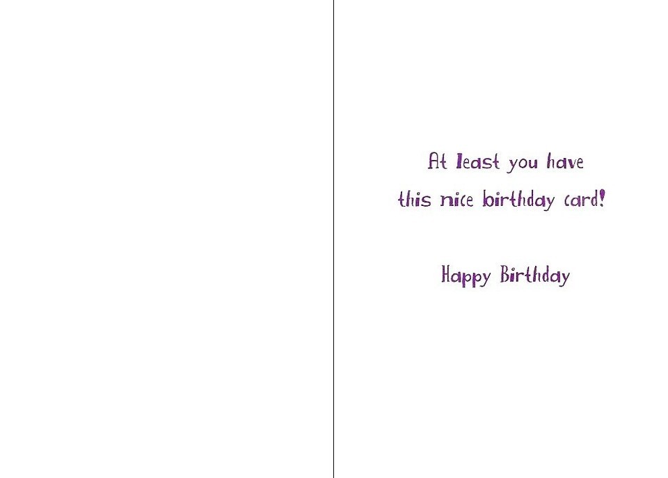 It's Your Birthday... - Humorous Birthday Greeting Card - 0025 Item image 2