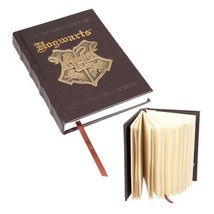 Wizarding World Harry Potter Deluxe Hogwarts Metal Crest Journal NEW - £29.57 GBP