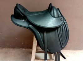 ANTIQUESADDLE New Bareback Leather Horse Saddle - £157.22 GBP