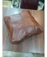 Genuine leather chair cushion pad cover with ties dining seat pad case 14 - $74.25+