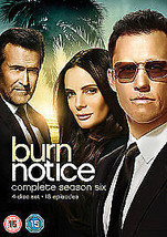 Burn Notice: Season 6 DVD (2013) Jeffrey Donovan Cert 15 4 Discs Pre-Owned Regio - £42.72 GBP