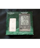 LL Bean Touch Key First Watch Weather Station Wireless Indoor Outdoor NEW - £35.87 GBP