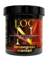 LOC N Twists Braids Wave Edge Gel Extra Strong Hold, 16oz./448ml. (Lemongrass Sc - £22.20 GBP