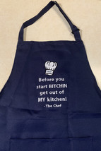 Personalized embroidered apron - £19.76 GBP