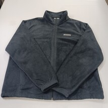 Columbia XM6354 Men's Black Granite Mountain Fleece Jacket Full Zip Size XL image 13