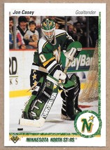 Upper Deck 1990 Jon Casey Minnesota North Stars #385      Hockey - $1.97