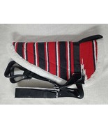Navajo Saddle Pad Dari Pad with Fleece Bottom with stirrups - $125.00