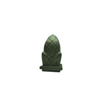 3/4" Finial Pineapple Square Pipe Gate Fence Topper Ornament Weld On Cas... - $1.60