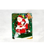 Vintage Christmas Chip Clip ACME Magnetic Sound Santa Chimney with Pull Tab - $12.99