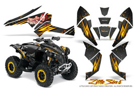 Can-Am Renegade Graphics Kit by CreatorX Decals Stickers Little Sins Black - $174.55