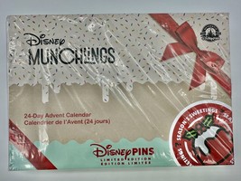 Disney Munchlings 24 Day Advent Calendar Mystery Pin Set Limited Edition... - $435.59