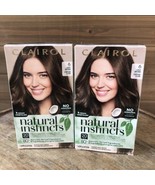 2 Clairol Hair Dye Natural Instincts Demi Permanent Crème 6 Light Brown (1V - $20.55 CAD