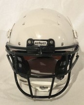Schutt Recruit Hybrid Youth Sz Small Football Helmet White W/Black Facem... - $49.49