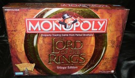 Lord Of The Rings Monopoly Board Game-Complete - £27.49 GBP