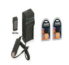 2 Batteries + Charger for Olympus E-620 PEN Digital E-P1 E-P2 E-PL2 E-P3... - $33.24