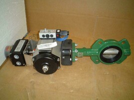 Crane Actuator w/ 3&quot; Butterfly Valve CRS02508B0000 - £275.50 GBP