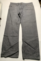 The James by Crate Mens Sz 33 gray Jeans Straight Leg - £20.59 GBP