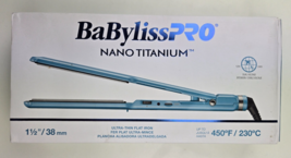 BabylissPRO Nano Titanium Ultra-Thin Hair Straightener, 1.5 &quot; - $121.05