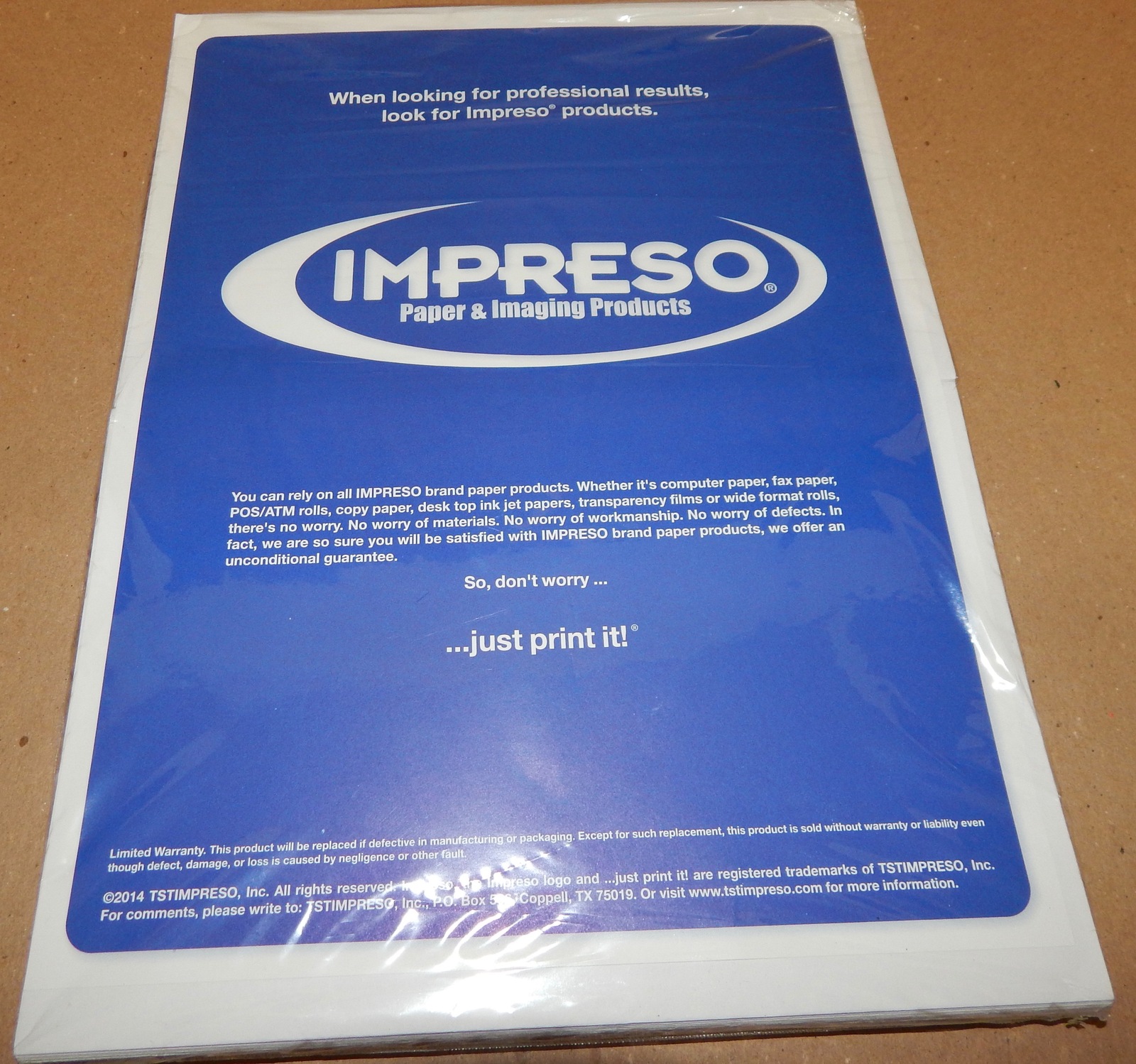 Impreso Paper Envelopes 50 Pack White 8 1/2&quot;x 5 3/4&quot; Fits Folded Copy Pa... - $4.49