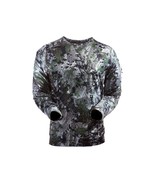 Sitka Elevated Forest Core Crew Shirt Camo hunting wicking base layer lo... - €110,85 EUR