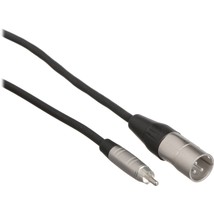 Hosa - HRX-010 - Unbalanced RCA Male to 3-Pin XLR Male Audio Cable - 10 ft. - $371.86 MXN