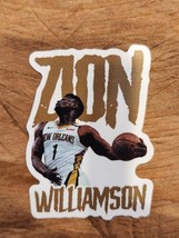 NEW Zion Williamson Sticker New Orleans Pelicans Duke Laptop NBA Basketball  - £2.59 GBP