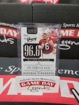 Steve Young 2010 National Treasures Notable Numbers/99 - £14.08 GBP