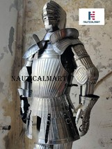 Maximilian Half Armour 1515 re-Enactment LARP Steel Body Suit of Armor - £514.57 GBP