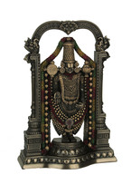 Bronze Finish Lord Venkateswara as Balaji Statue - $79.19