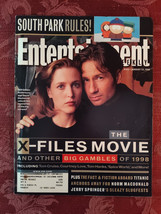 Entertainment Weekly January 23 1998 Gilllian Anderson David Duchovny South Park - £12.90 GBP
