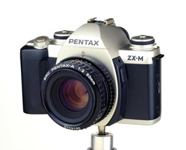 S Tu Dents Pentax ZX-M 35mm Slr Camera W Smc Pentax-A 50mm f/2 Prime Lens Mi Nty! - £141.43 GBP