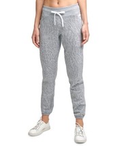 Calvin Klein Womens Performance Printed French Terry Jogger Pants Medium - £34.87 GBP