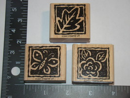 Lot Of (3) 2001 Stampin&#39; Up! Stamps - $10.00