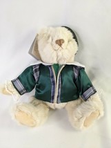 Bialosky Treasury Bear Plush 9.5 Inch Jointed Green Jacket - £8.68 GBP