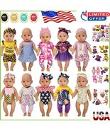 Adorable 10 Piece Doll Clothing Set - Fits 14-18 Inch Baby Dolls, Gift R... - $958.43 MXN