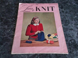 Learning to Knit Book 234 Step by Step Instructions - $2.99