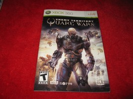 Quake Wars, Enemy Territory : Xbox 360 Video Game Instruction Booklet  - £1.57 GBP