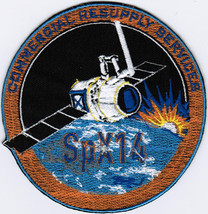 Iss expedition 55 dragon spx 14 nasa international space station iron on patch 4x4 thumb200