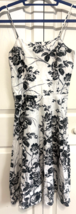 White House Black Market 0 Women&#39;s A Line Strappy Rose Dress - $364.38 MXN