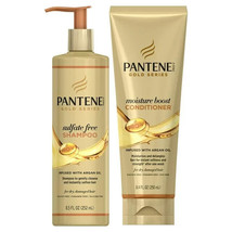 Gold Series from Pantene Shampoo Conditioner Set, 8.5 11.1 fl oz - $28.49