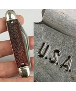 pocket knife vintage USA MADE mystery folding knife - €26,01 EUR