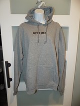 BOWERY SUPPLY CO. Unisex Grey DAYDREAMER Logo Hoodie Size L Adults - £15.50 GBP