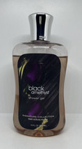 Bath &amp; Body Works Signature Black Amethyst Shower Gel 10 Oz - Rare - £21.46 GBP