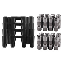 16x Performance Hydraulic Roller Lifters &amp; 4 Guides 12499225 HL124 LS7 L... - £90.92 GBP