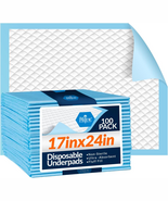 Medpride Disposable Underpads 17&#39;&#39; X 24&#39;&#39; (100-Count) Incontinence Pads,... - €22,68 EUR