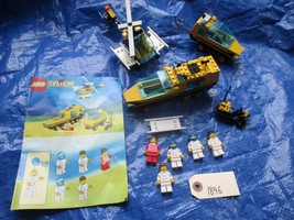 1992 Lego 1896 classic town trauma team rescue ambulance vintage complete set - £55.05 GBP