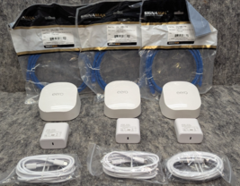 Lot of 3 Eero 6 Dual Band N010001 AX1800 Wireless Mesh Router - €60,40 EUR